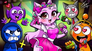 КАПУЧИНО С ДЕВОЧКОЙ-КОШЕЧКОЙ СТАЛО ЕЩЕ ЯРЧЕ! 💖💖 |Анимация "Брейнрот, Спрунки"