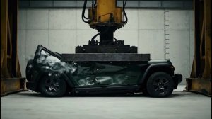 AI Crash Test 2: Car vs Hydraulic Press | Ultra Realistic Destruction