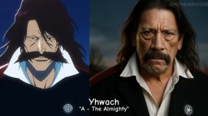 Блич: Штернриттеры в реальной жизни 😱 Дэнни Трехо в роли Яхве!