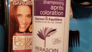 ПОКРАСКА И УКЛАДКА  ВОЛОС ДОМА. Garnier .BELLE COLOR.VLOG ФРАНЦИЯ.