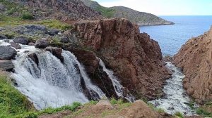 Батарейский водопад. Природный парк Териберка.