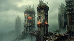 Echo Chamber City - Dystopian Atmospheric Dark Ambient - Post Apocalyptic Ambient Journey