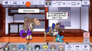 Оля хотела меня прибить но получила ногой посту