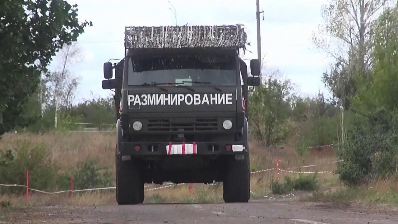 Саперы группировки "Запад" в ЛНР получили мощный роботизированный комплекс