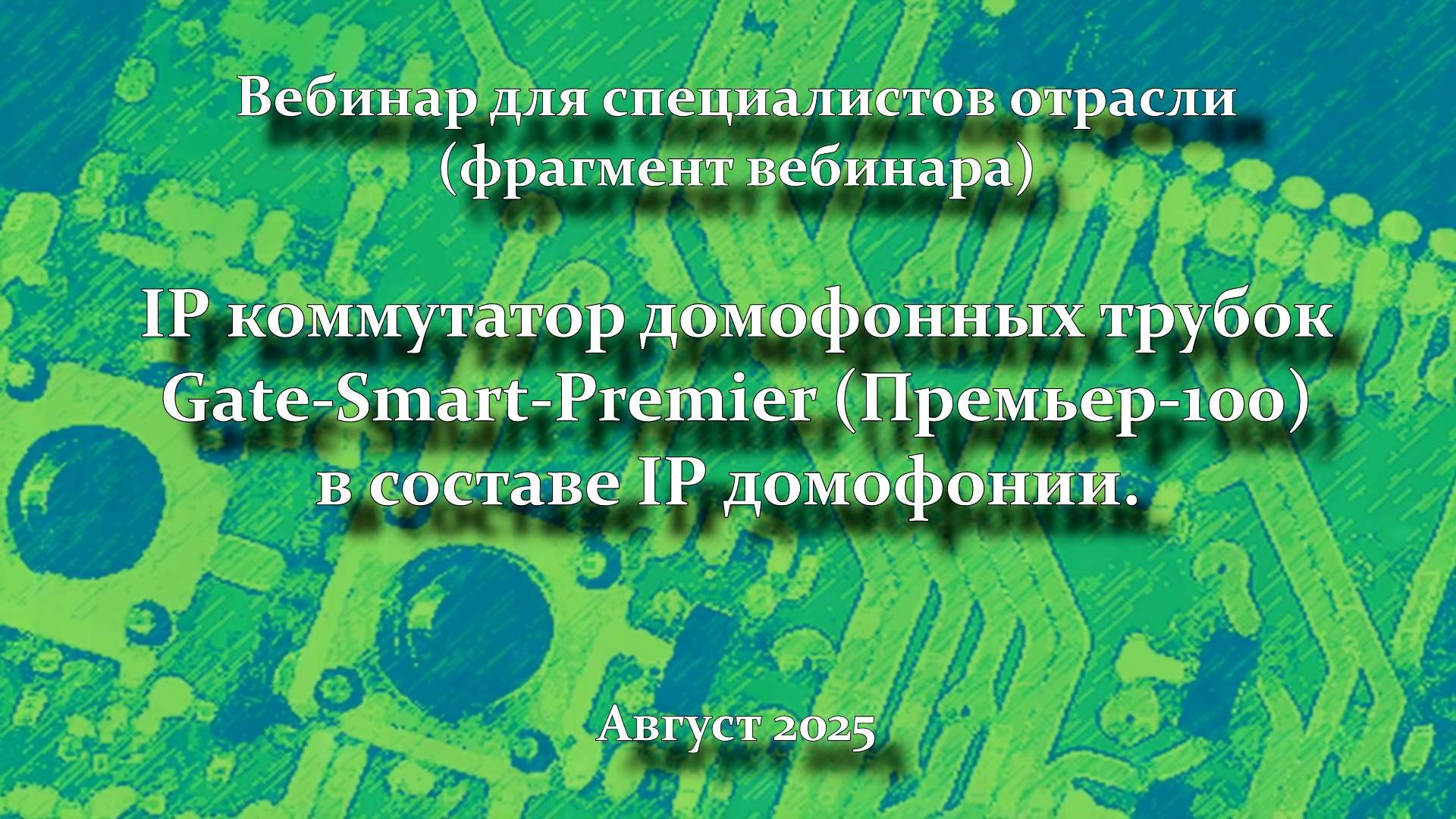 2025. IP коммутатор Gate-Smart-Premier (Премьер-100)
