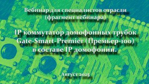 2025. IP коммутатор Gate-Smart-Premier (Премьер-100)