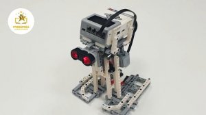 Робот шагающий по прямой, собранный по инструкции для EV3 | Учебочка.рф
