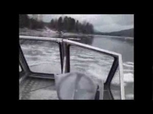 GatorTail 35 и РусБот 43, зима, 2013г., р.Енисей и устье р.Мана