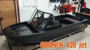 Обзор тоннельной лодки GOONCH 420 jet
