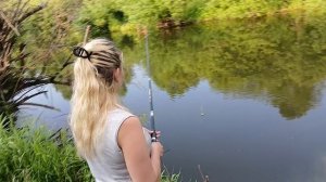 Отдыхаем на даче в России.Рыбалка в России, паримся в бане, купаемся в бассейне. Отдых, Развлечения