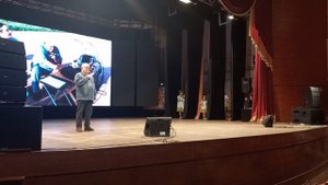 Азнакаево ДК день космонавтики выступление руководителя кружка космической радиосвязи