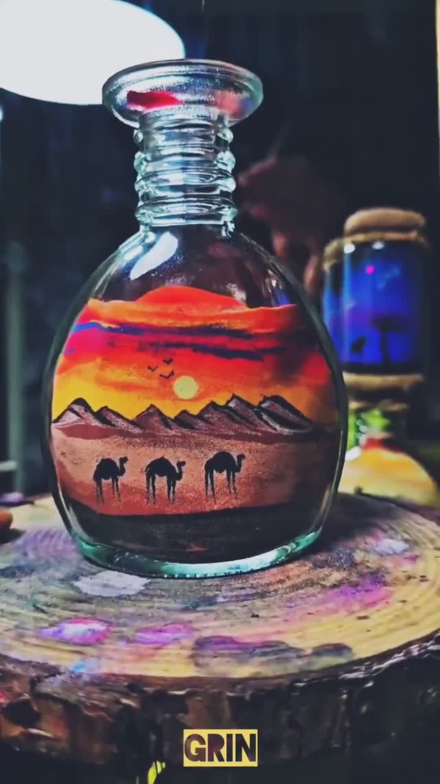 Рисунки песком...🎨🥰