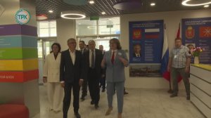 Дмитрий Миляев посетил «Созвездие» и пообщался с учащимися Центра поддержки одаренных детей