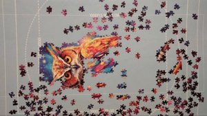 Волшебная сова / Пазл 500 элементов / Jigsaw Puzzle / Сборка пазлов