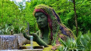 Мир исключительной красоты Atlanta Botanical Garden