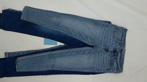 39034 Джинсы женские бренд, 5пак, 6E3, секонд (cream/extra) оптом