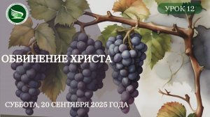 Урок 12. "Обвинение Христа"