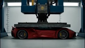 AI Crash Test 1: Car vs Hydraulic Press | Ultra Realistic Destruction