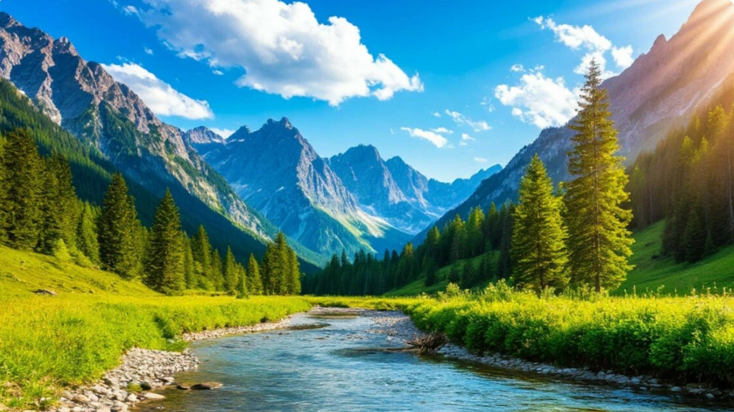 Отдых в горах | Музыка для релаксации | Слайдшоу