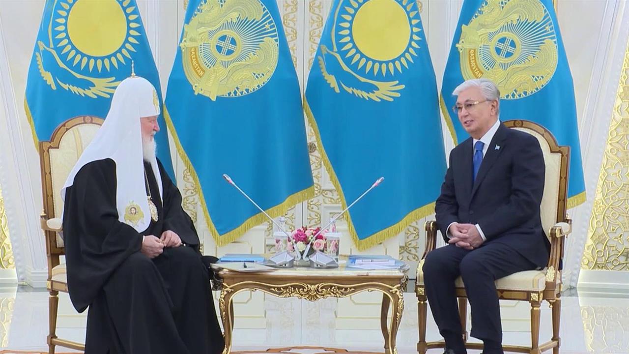 Патриарх Московский и всея Руси Кирилл удостоен высшего ордена Казахстана - Алтын Кыран