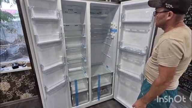 Купили холодильник/Распаковка
