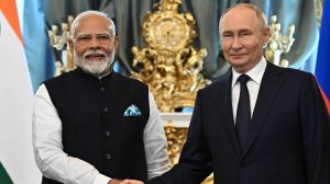 Путин поздравил Нарендру Моди с Днем рождения