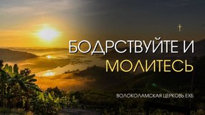 Бодрствуйте и молитесь. Проповедь Владимира Дорофеева