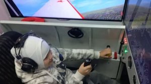 Тренажер самолета Янина полет
