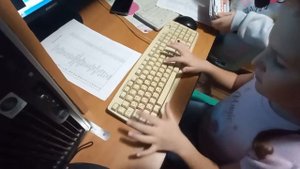 Ильяна и Лилиана занятия карточками