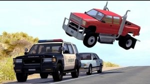 Реалистичные аварии на высокой скорости #17
