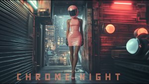 NEON VEIL ⚡ 1-Hour Blade-Techno | Chrome Replicant Night Drive