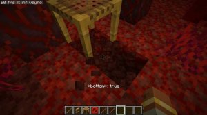 Как разлить воду в аду в майнкрафте.