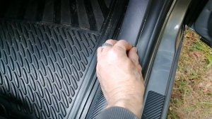 #карбоновая лента на пороги.На. Lady VESTY