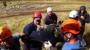 Туристку эвакуировали с гор Сочи на вертолете