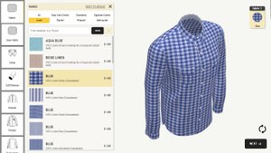 3Д-конфигуратор рубашек — интернет-магазин одежды на заказ