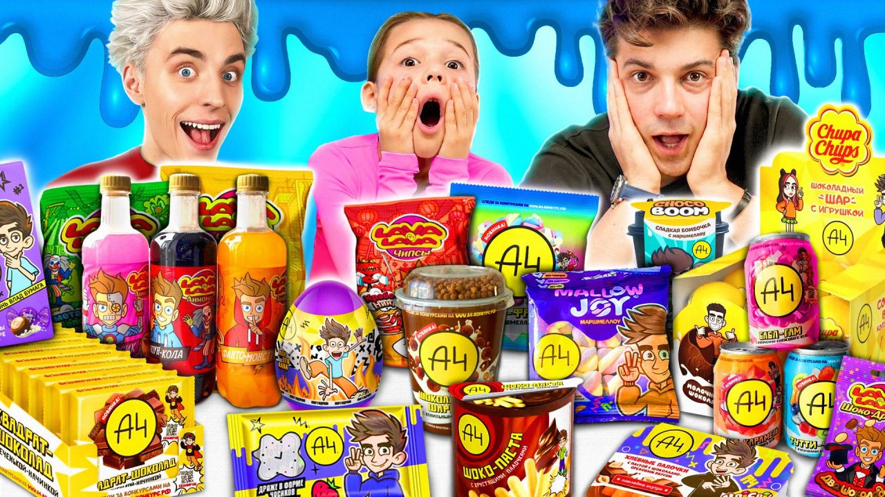 Скупили ВЕСЬ магазин Влада А4! Обзор вкусняшек от WOW MIA!