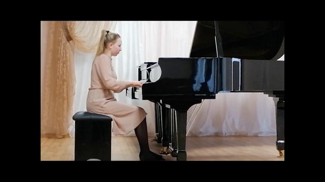 И.С. Бах. Трёхголосная инвенция ля минор исполняет Еремина Анна смотреть онлайн