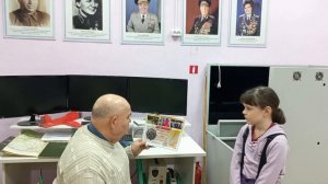 Елизавета вручение диплома 4 место соревнованиях по радиоспорту Служу Отечеству