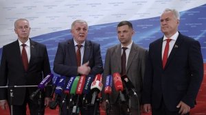 Брифинг депутатов фракции КПРФ в Государственной Думе, 17 сентября 2025 года