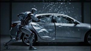 AI Robot Destroys Car with Bare Hands 1 | Ultra Realistic Deformation