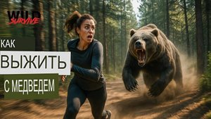 Нападение медведя на человека. Как выжить.