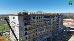 Рамзан Кадыров проинспектировал ход строительства новой медико-санитарной части МВД в ЧР