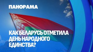 В Беларуси масштабно отметили День народного единства! Как это было? Панорама