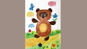 Рисуем Винни-Пуха 2 (продолжение)