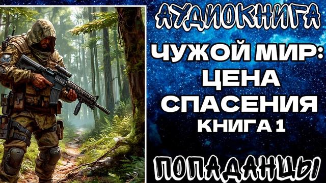 АУДИОКНИГА ПОПАДАНЦЫ: ЧУЖОЙ МИР - ЦЕНА СПАСЕНИЯ. КНИГА 1