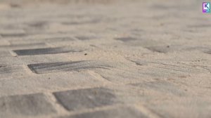 На улице Свердлова продолжаются работы по мощению тротуаров