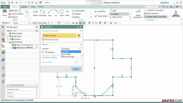 003 Create chamfer смотреть онлайн