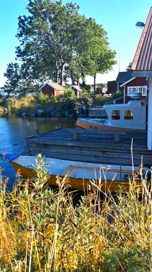 Прогулка по рыбацкой деревне 18 века в Швеции