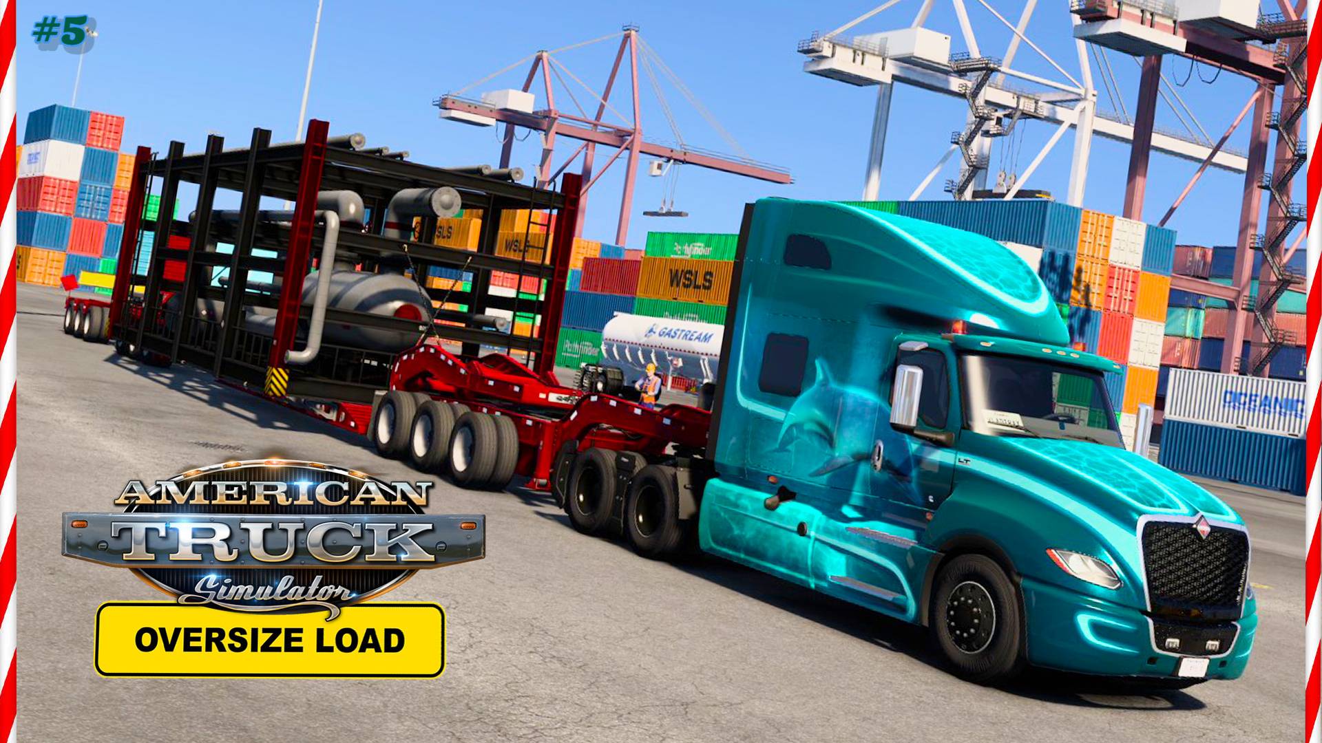 American Truck Simulator | Негабаритный груз #5 | PXN V10pro Direct Drive