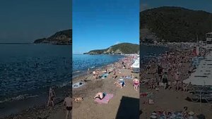 Лермонтово море пляж